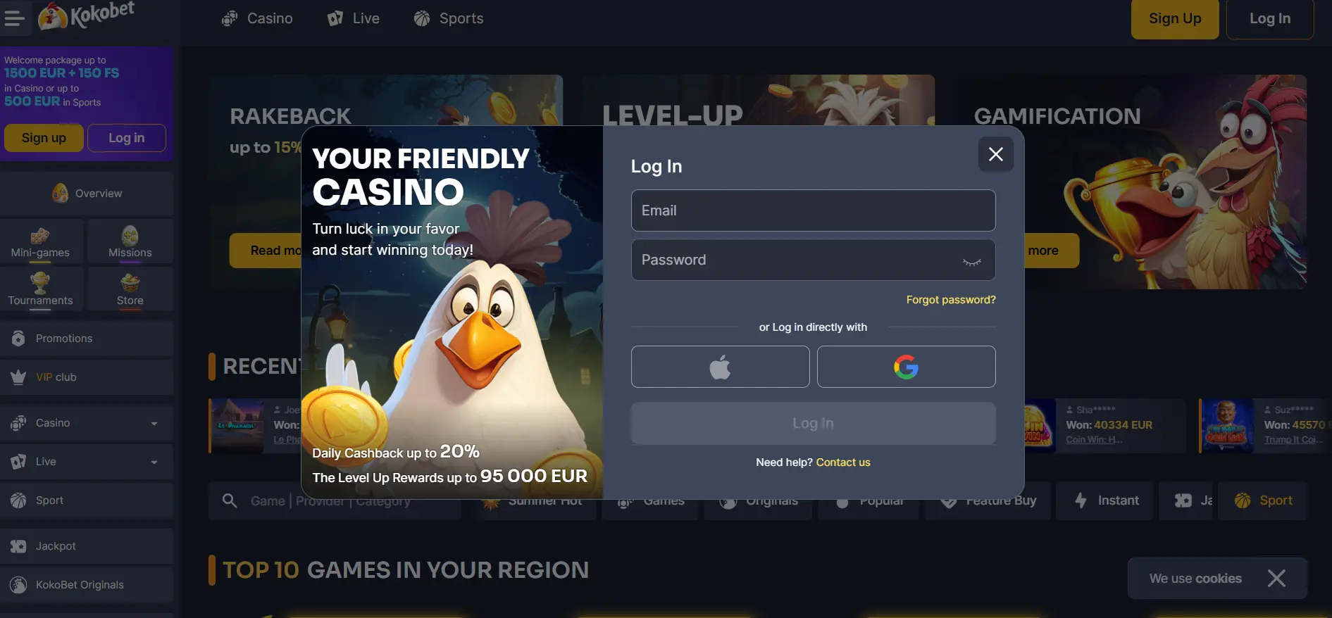 Kokobet Casino – Online casino voor Nederlandse spelers image 2