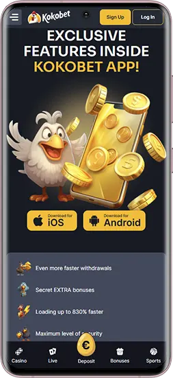 Speel Kokobet Casino-gokkasten in de app