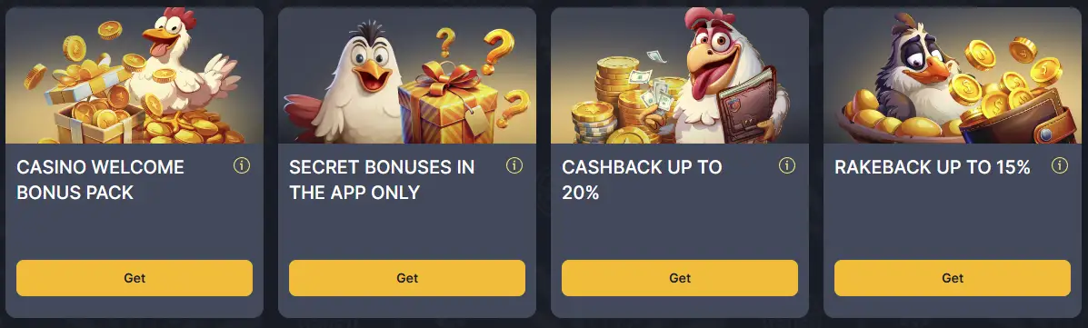 Welkomstbonussen van Kokobet Casino